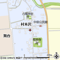 山形県山形市村木沢396周辺の地図