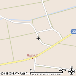 新潟県村上市下新保2174周辺の地図