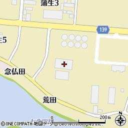 宮城県仙台市宮城野区蒲生4丁目1-1周辺の地図