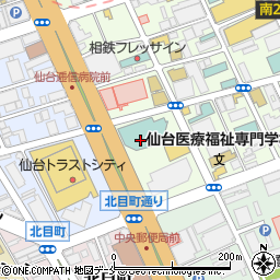 仙台国際ホテル 中国料理 翠林周辺の地図