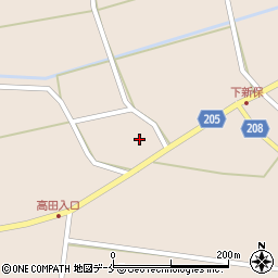 新潟県村上市下新保2094周辺の地図