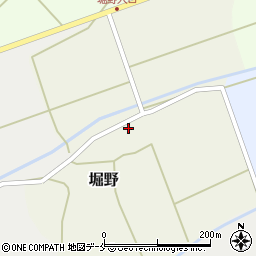 新潟県村上市堀野931周辺の地図