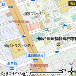仙台国際ホテル レストラン ロジェドール周辺の地図
