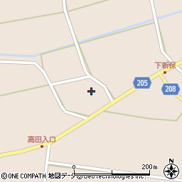 新潟県村上市下新保2101周辺の地図