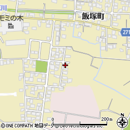 山形県山形市飯塚町2021周辺の地図