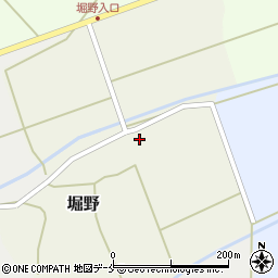 新潟県村上市堀野537周辺の地図