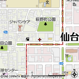 株式会社東北セキュリティーサービス　仙台営業所周辺の地図