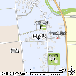 山形県山形市村木沢414周辺の地図