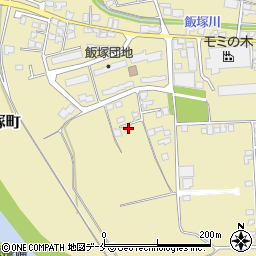 山形県山形市飯塚町1165-3周辺の地図
