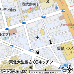 徳陽シティ銀行　従業員組合周辺の地図