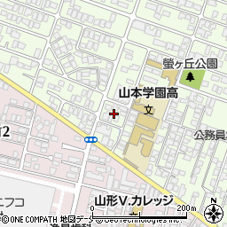 山形県山形市城西町3丁目16周辺の地図