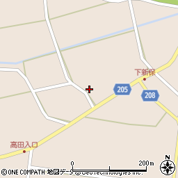 新潟県村上市下新保2049周辺の地図