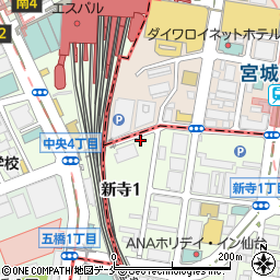炭焼きと肉そば 火鳥 HINOTORI 東口店周辺の地図