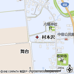 山形県山形市村木沢410周辺の地図