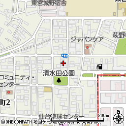 萩野町ハイツ周辺の地図