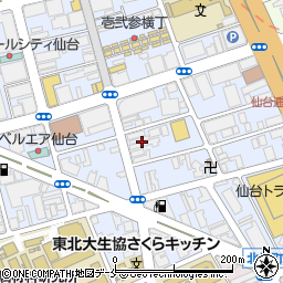 本場札幌西山製麺使用 札幌味噌ラーメン 葵葉 一番町本店周辺の地図