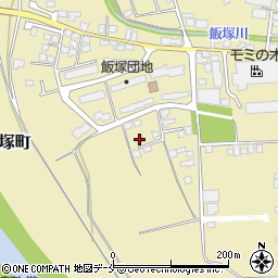 山形県山形市飯塚町1167周辺の地図