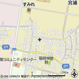 山形県山形市飯塚町54周辺の地図