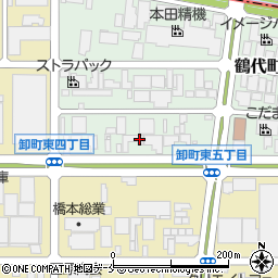 宮城県仙台市若林区鶴代町1周辺の地図