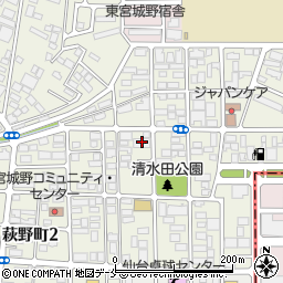 ダイアパレス萩野町３周辺の地図