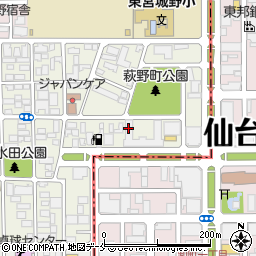 株式会社キムラ仙台営業所周辺の地図