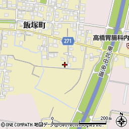 山形県山形市飯塚町523周辺の地図