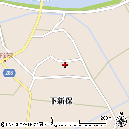 新潟県村上市下新保2582周辺の地図