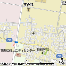 山形県山形市飯塚町59周辺の地図