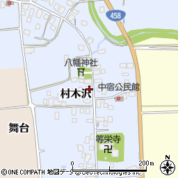 山形県山形市村木沢418周辺の地図