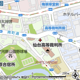 赤間本店周辺の地図