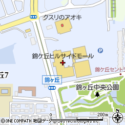 錦ケ丘ヒルサイドモール周辺の地図