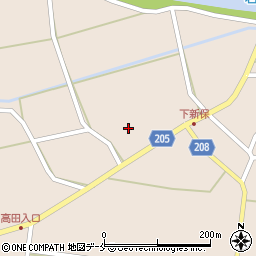 新潟県村上市下新保2053周辺の地図