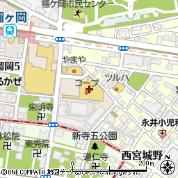 仙台銀行みやぎ生協榴岡店 ＡＴＭ周辺の地図