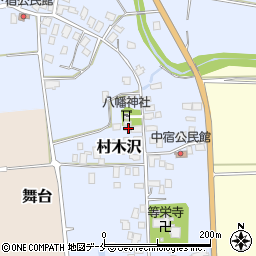 山形県山形市村木沢421-1周辺の地図