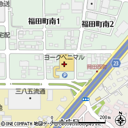 七十七銀行ヨークベニマル福田町店 ＡＴＭ周辺の地図