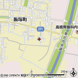 山形県山形市飯塚町506-1周辺の地図