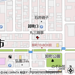 株式会社クワザワ仙台支店周辺の地図