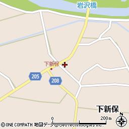 新潟県村上市下新保2551周辺の地図
