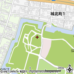 山形県山形市霞城町1-4周辺の地図