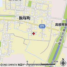 山形県山形市飯塚町527周辺の地図