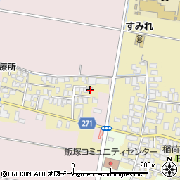 山形県山形市飯塚町427-3周辺の地図