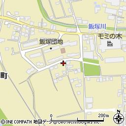 山形県山形市飯塚町1172周辺の地図
