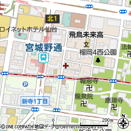 宮城県室内装飾事業協同組合周辺の地図