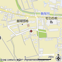 山形県山形市飯塚町1170-3周辺の地図