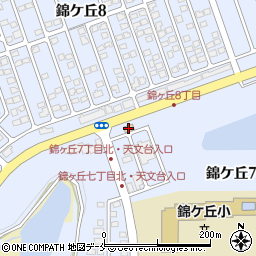 ミニストップ仙台錦ヶ丘店周辺の地図