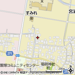山形県山形市飯塚町60周辺の地図