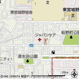 タイガー魔法瓶　東北営業所周辺の地図