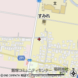 山形県山形市飯塚町423周辺の地図