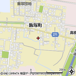 山形県山形市飯塚町540周辺の地図