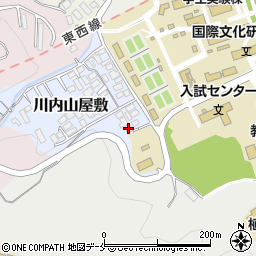 コーポ帰山荘周辺の地図